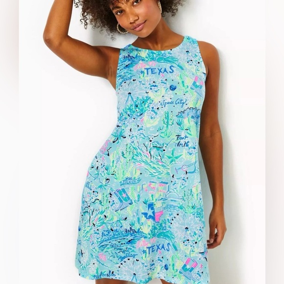 Lilly Pulitzer Dresses & Skirts - Lilly Pulitzer Lilly Loves Texas Kristen Dress size XXS